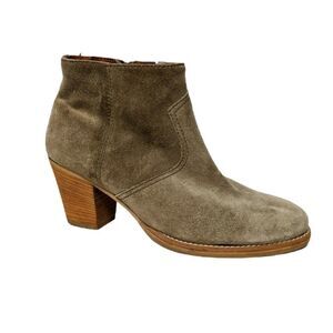 MADEWELL Winston Suede Ankle Booties 7